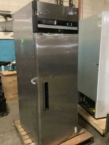 Maxx Cold MXCF-23FDHC 26.8” Single Door Reach-In Freezer, Top Mount, Stainless Steel - For Parts or Repair  - Lot 192