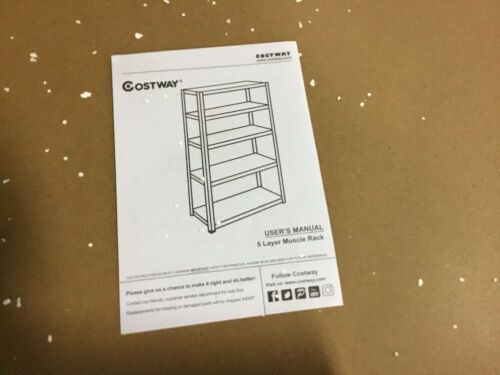 71" Heavy Duty Steel Adjustable 5 Level Storage Shelves - Lot 186