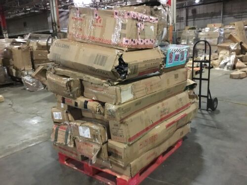Salvage Pallet. Items Will Be Broken, Incomplete and Damaged.  - Lot 844