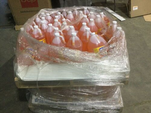 (2) Pallets of SPLASH Weather Repel Premium Windshield Washer Fluid, 1 Gal - Lot 80