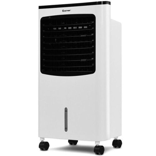 215 CFM 3-Speed Portable Evaporative Cooler Air Cooler Fan Filter Humidify Anion For 400 Sq.Ft. with Remote Control - Lot 176