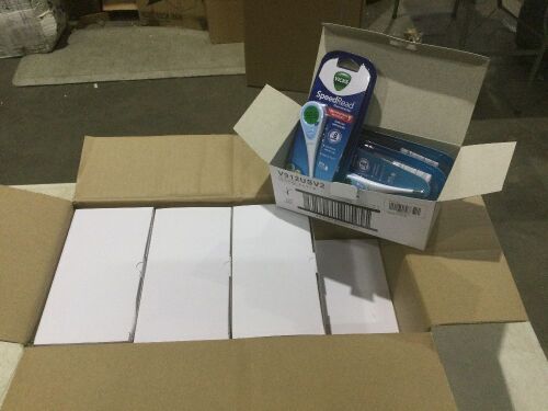 Case of (24) Vicks SpeedRead Thermometer with Fever InSight  - Lot 573