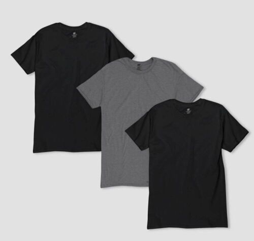 Lot of (18) Hanes Premium 3pk Label Men's Crew Neck Undershirt, Medium - Lot 604