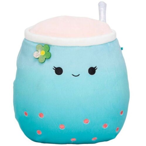 Lot of (4) Squishmallows Jakarria the Blue Boba Drink 11" Plush - Lot 284