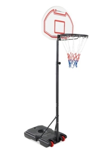 Kids Height-Adjustable Basketball Hoop, Portable Backboard System w/ Wheels,new - Lot 4