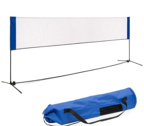 Portable Freestanding Volleyball, Tennis, Badminton Net - 12.5ft,APPEARS NEW - Lot 17