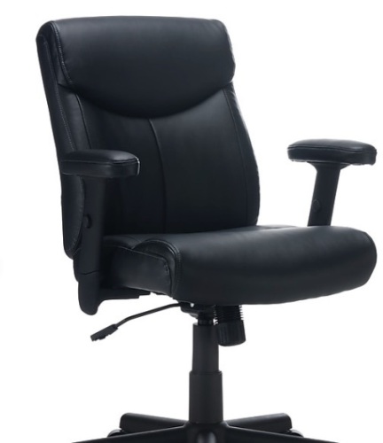 Staples Traymore Luxura Managers Chair, Black ,APPEARS NEW - Lot 25