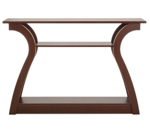 47in 3-Shelf Entryway Display Console Accent Table,APPEARS NEW  - Lot 32