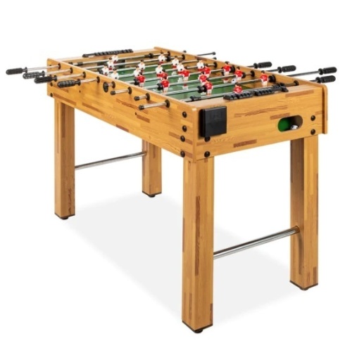 Foosball Game Table, Arcade Table Soccer w/ 2 Cup Holders, 2 Balls - 48in,NEW - Lot 60