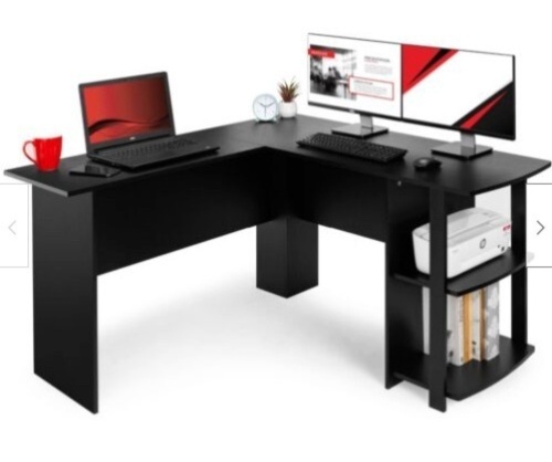 Best Choice Products SKY2680 L-Shaped Corner Computer Office Desk Furniture,...,APPEARS NEW - Lot 184
