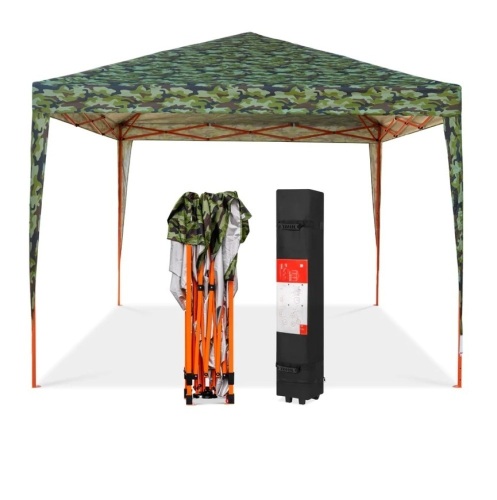 Outdoor Portable Pop Up Canopy Tent w/ Carrying Case, 10x10ft,APPEARS NEW - Lot 125