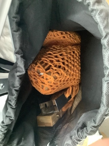 2-person Woven Polyester Hammock, Curved Bamboo Spreader Bar Carry, Appears New - Lot 119