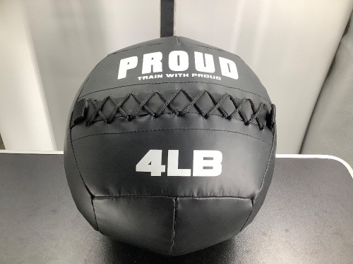 Proud, Train with proud 4LB Excerise Ball, Appears New - Lot 131
