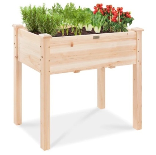 Raised Garden Bed, Elevated Wood Garden Planter Stand, Appears New - Lot 159