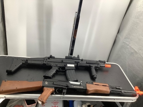Lot of (2) Airsoft Rifles, Parts Only, Ecommerce Return - Lot 166