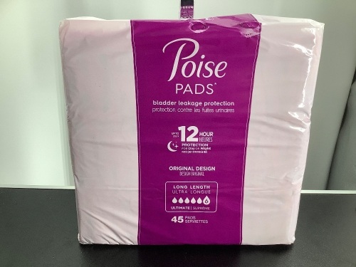 Lot of (2) Poise Pads, Appears New - Lot 237