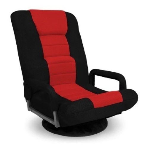 Gaming Floor Chair, Black/Red - Lot 88