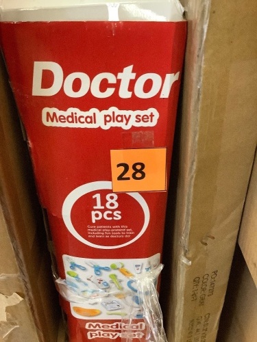 Kid's Doctor Medical Play Set - Lot 28
