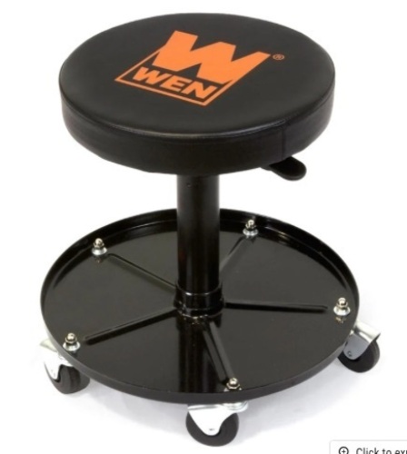 WEN 73012T Rolling Mechanic Stool - Lot 48