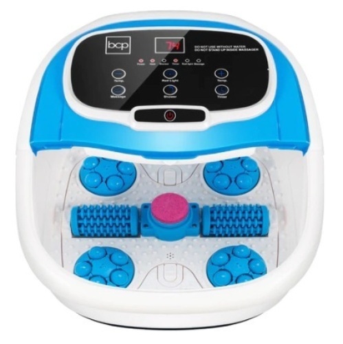 Shiatsu Massage Foot Bath Spa, Sky Blue  - Lot 193