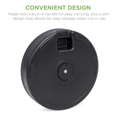 BCP. SKY. 4527  : Best Choice Products  Fillable  Plastic  Patio  Umbrella  Base Stand Pole Holder  For OutDoor  - Lot 337