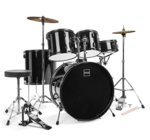 5-Piece Full Size Drum Set For Adults - Lot 251