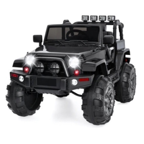 12V Kids Ride-On Truck Car Toy, Black - Lot 519