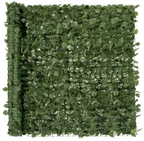 Outdoor Faux Ivy Privacy Screen Fence, 94x59 In. - Lot 369