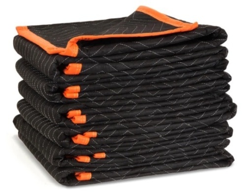 WEN 272406 72x40in Heavy Duty Padded Moving Blankets, 6-Pack - Lot 283