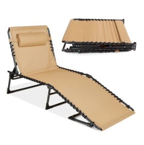 Portable Patio Chaise Lounge Chair - Lot 544