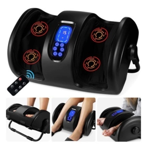 Reflexology Shiatsu Foot Massager, Black - Lot 564