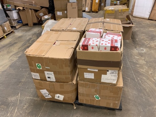 Pallet of Approximately (240) Lip Gloss Tube and Spray Bottle Sets.  - Lot 280