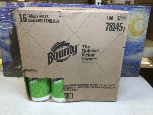 Bounty Paper Towels, 16 Family Rolls - New - Lot 306