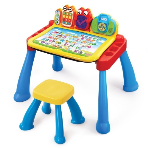 VTech Touch and Learn Activity Desk Deluxe - Appears New  - Lot 528