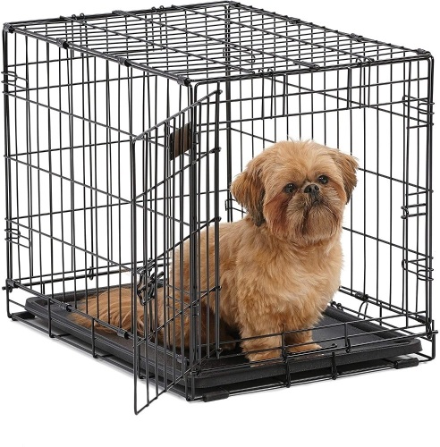 MidWest Homes for Pets Folding Metal Dog Crate 24" - Appears New  - Lot 531