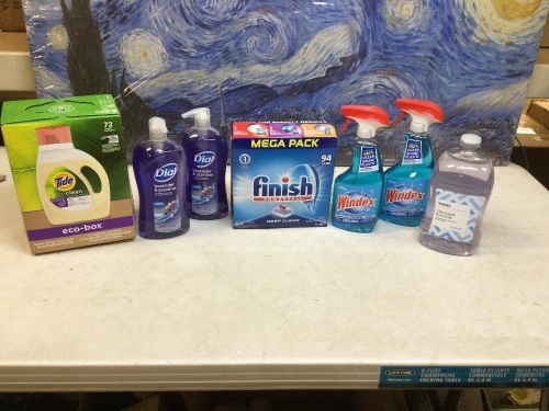 Lot of Household Cleaning Supplies - New/Unopened - Lot 538