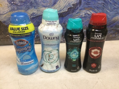 Lot of (4) In Wash Scent Boosters - New/Unopened - Lot 599