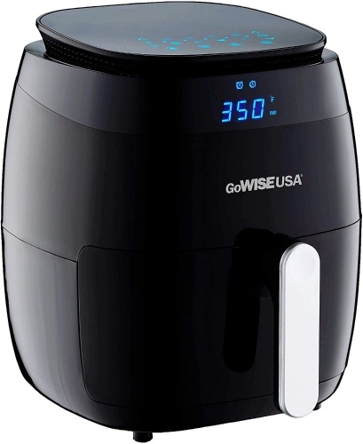 GoWISE USA 5.0-Quart 1500-Watt Digital Air Fryer with 8 Presets - Appears New - Lot 751