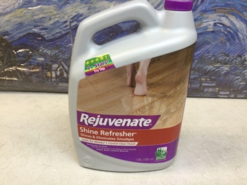 Rejuvenate Shine Refresher Hardwood Ppolish Restorer - New/Unopened - Lot 1054