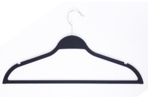 Black Extra Non Slip Rubber Coated Suit Hangers, 30 Pack - Appears New  - Lot 1070