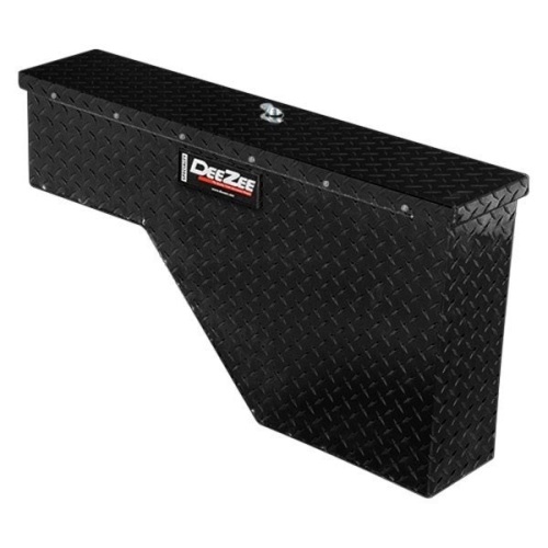 Dee Zee DZ95B Specialty Series Single Lid Driver Side Wheel Well Tool Box, No Key - E-Comm Return, Appears New  - Lot 302