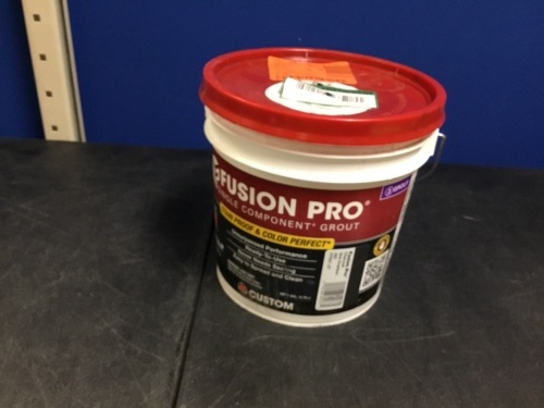 Fusion Pro #60 Charcoal 1 Gal. Single Component Grout - Appears New  - Lot 873