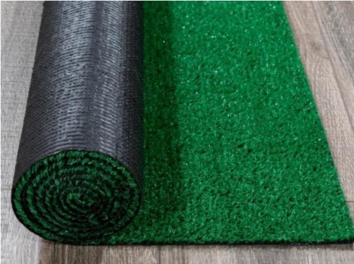 Ottomanson Evergreen Collection 3 ft. 11 in. x 6 ft. 6 in. Artificial Grass Carpet - Appears New  - Lot 607