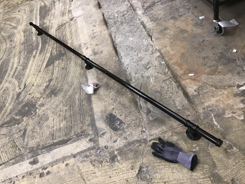 Heavy Duty Steel Hand Rail - E-Comm Return, Appears New  - Lot 1069