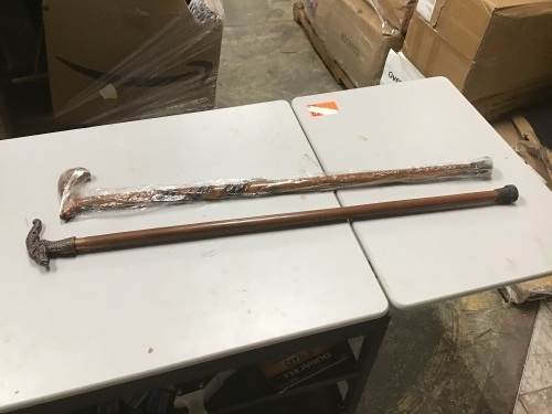 Lot of (2) Canes - Appear New  - Lot 1083