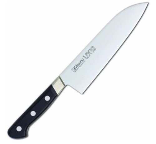 Misono UX10 Santoku 7.0" (18cm) - Right, Appears New - Lot 161