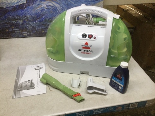 BISSELL Little Green ProHeat Bagless Portable Deep Cleaner - E-Comm Return, Used, Untested - Lot 839
