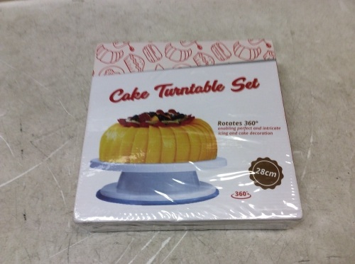 Cake Turntable Set - New  - Lot 785