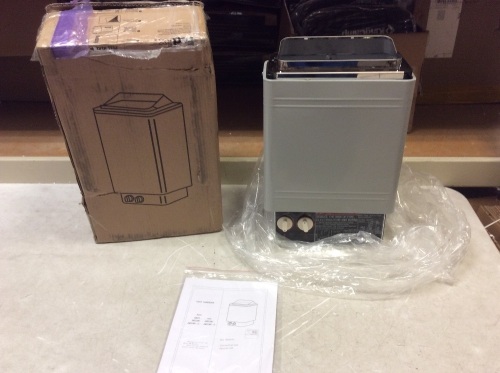 Vevor Electric Sauna Heater Stainless Steel 2kw Internal Control - E-Comm Return, Untested - Lot 295