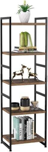 Homfa 5-Tier Free Standing Ladder Shaped Shelf - E-Comm Return, Unknown Condition - Lot 378